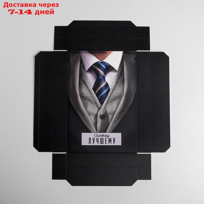 Коробка складная "Джентельмен", 30 × 20 × 9 см - фото 5 - id-p226939959