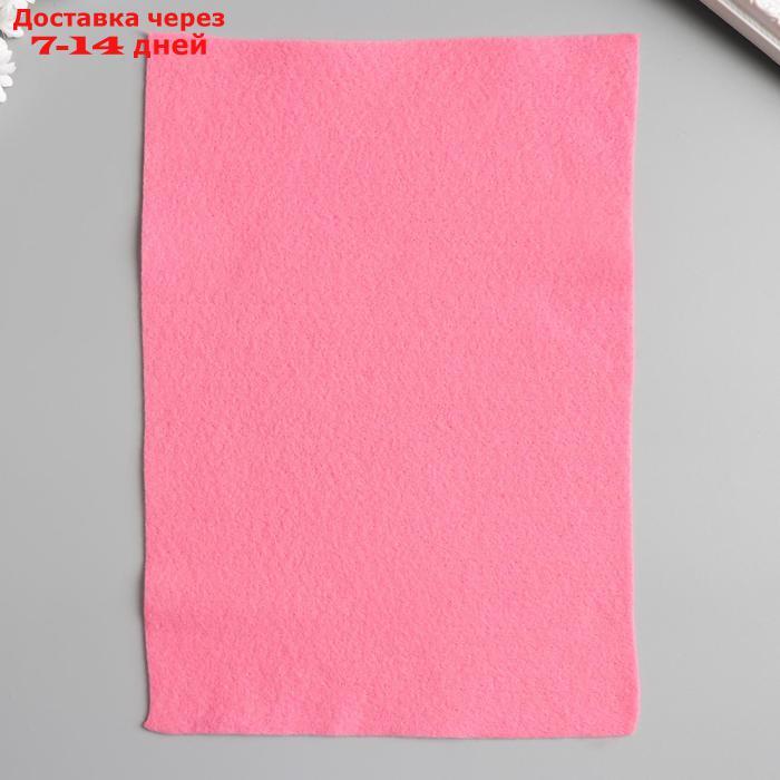 Фетр мягкий "Розовый" 1 мм (набор 10 листов) формат А4 - фото 2 - id-p226937103