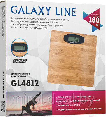 Напольные весы электронные Galaxy GL 4812 - фото 4 - id-p227151763