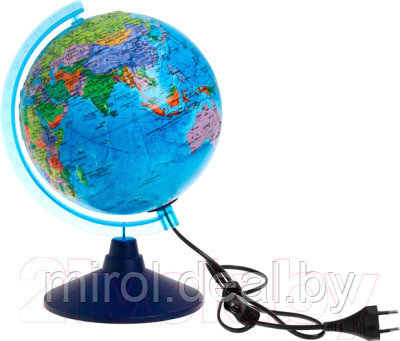 Глобус интерактивный Globen Политический рельефный с подсветкой / INT12100300 - фото 1 - id-p227151927