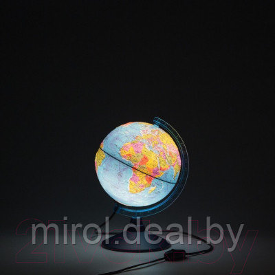Глобус интерактивный Globen Политический рельефный с подсветкой / INT12100300 - фото 2 - id-p227151927