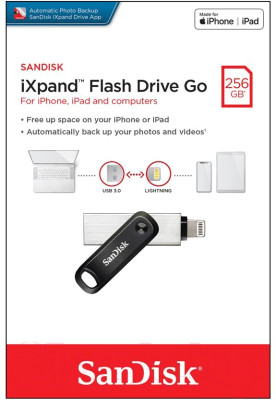 Usb flash накопитель SanDisk iXPAND 256GB (SDIX60N-256G-GN6NE) - фото 5 - id-p227151979