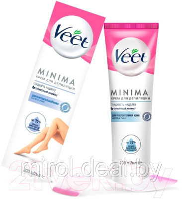 Крем для депиляции Veet Minima для чувствительной кожи - фото 3 - id-p227157901