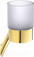 Стакан для зубной щетки и пасты Deante Silia Gold ADI Z911