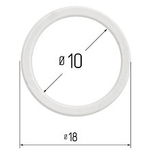 Кольцо прозрачное Ø 10 мм