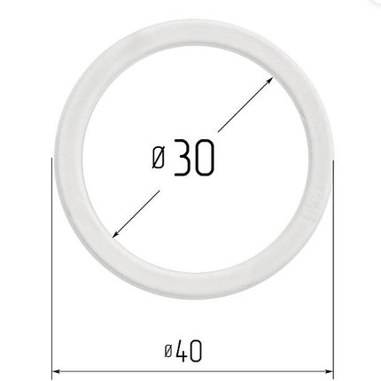 Кольцо прозрачное Ø 30 мм, фото 2