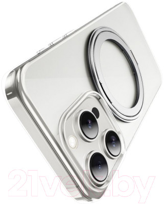 Чехол-накладка Hoco AS1 для iPhone 15 Pro Max магнитный с кольцом - фото 3 - id-p227160984