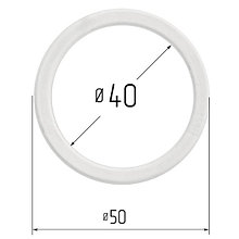 Кольцо прозрачное Ø 40 мм