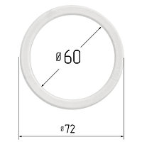 Кольцо прозрачное Ø 60 мм