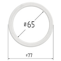 Кольцо прозрачное Ø 65 мм