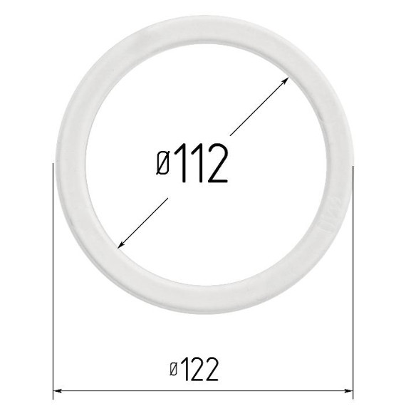 Кольцо прозрачное Ø 112 мм