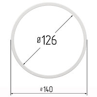 Кольцо прозрачное Ø 126 мм