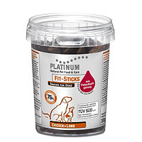 Лакомство для собак Platinum Fit-Sticks Лакомые колбаски (курица, ягненок) 300 гр