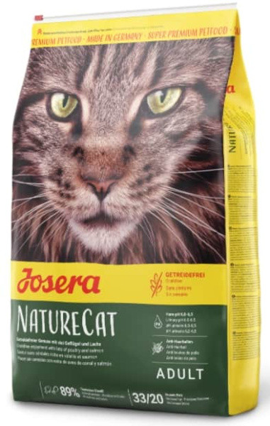 Сухой корм для кошек Josera NatureCat (чувствительное пищеварением/котята от 6 месяцев) 10 кг - фото 1 - id-p226390332