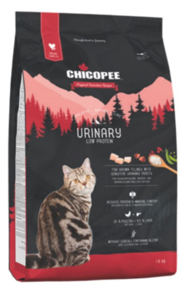 Сухой корм для кошек Chicopee HNL URINARY (для профилактики мочекаменной болезни) 1.5 кг - фото 1 - id-p220288625