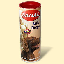 Лакомства для собак Sanal (Санал)  Молочные дропсы