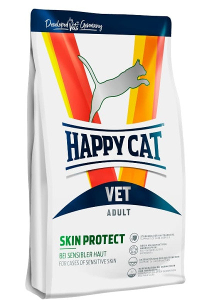 Сухой корм для кошек Happy Cat VET Diet Skin 1 кг - фото 1 - id-p219459741