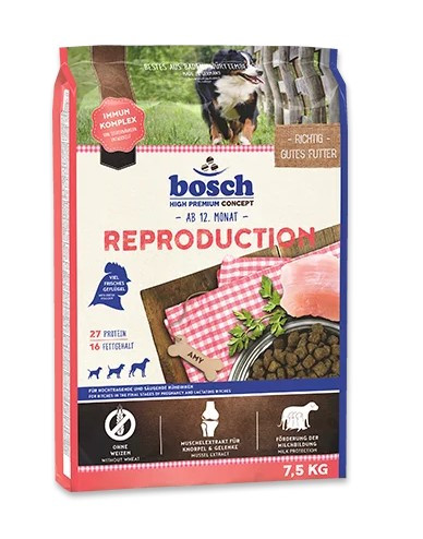 Сухой корм для собак Bosch Reproduction 7.5 кг - фото 1 - id-p220288478