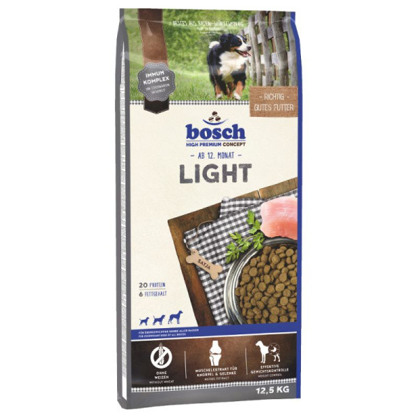 Сухой корм для собак Bosch Light 2.5 кг - фото 1 - id-p220288506
