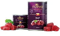 Консервы для кошек NUEVO Cat Beef (говядина) 200 гр (95110)