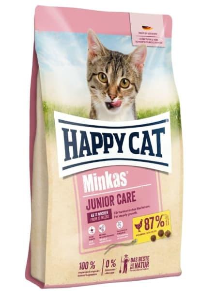 Сухой корм для кошек Happy Cat Minkas Junior Care (птица) 0.5 кг - фото 1 - id-p224817522