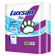 Пеленки для животных LUXSAN Premium GEL 60х90 см, 30 шт