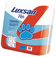 Пеленки для животных LUXSAN Premium 60х60 см, 20 шт