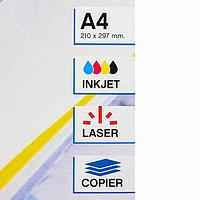 Самоклеящиеся цветные этикетки универсальные "Apli", 210x297 мм, 20 листов, 1 шт, желтый