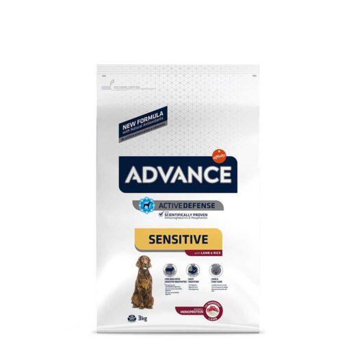 Сухой корм для собак Advance Dog Adult Sensitive (ягненок и рис) 12 кг - фото 1 - id-p224821679