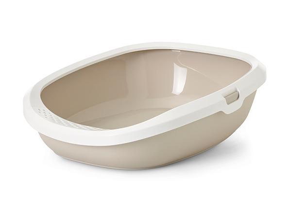 Туалет для кошек SAVIC "Gizmo Medium" 44х35.5х12.5 см серый (20150WMC) - фото 1 - id-p223625769