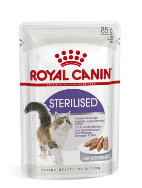 Паштет для кошек Royal Canin STERILIZED LOAF - фото 1 - id-p203714541