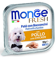 Паштет для собак Monge Fresh Dog Adult (курица) 100 гр