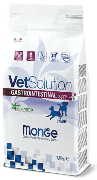 Сухой корм для щенков Monge VetSolution Gastrointestinal Puppy 1.5 кг - фото 1 - id-p224821774