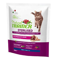 Сухой корм для стерилизованных кошек Trainer Natural Adult Sterilised (ветчина) 0.3 кг