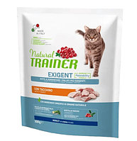 Сухой корм для привередливых кошек Trainer Natural Adult Exigent (белое мясо) 0.3 кг
