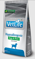 Сухой корм для собак Farmina Vet Life Dog Hypoallergenic Egg & Rice 2 кг