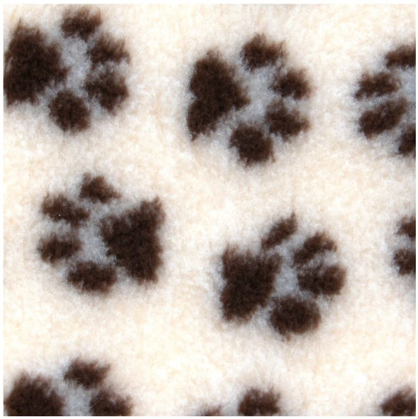 Коврик меховой для собак ProFleece 1х1.6 м, сливки/шоколад - фото 1 - id-p220289611