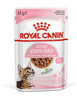 Влажный корм для котят Royal Canin Kitten Sterilized (соус)