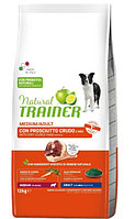 Сухой корм для собак средних пород Trainer Natural Adult Medium (ветчина) 12 кг
