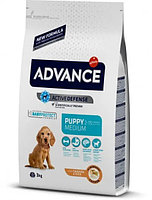 Сухой корм для щенков средних пород Advance Dog Puppy Medium (курица) 12 кг