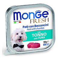 Паштет для собак Monge Fresh Dog Adult (тунец) 100 гр