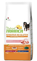 Сухой корм для собак Trainer Natural Sensitive Medium&Maxi Adult (свинина) 12 кг