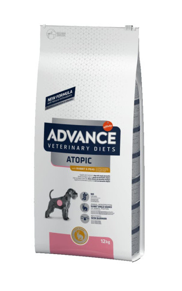 Сухой корм для собак Advance Veterinary Diets Atopic Rabbit & Peas 12 кг - фото 1 - id-p224821715