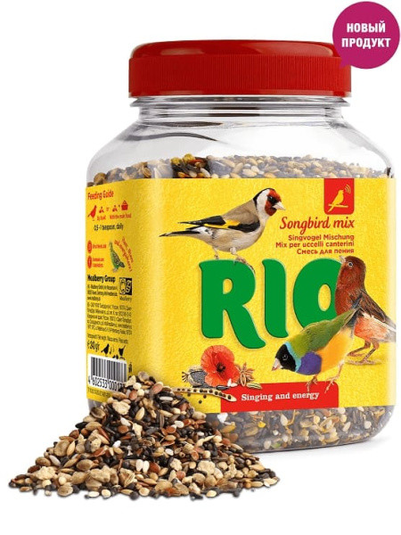 Смесь для стимулирования пения для всех видов птиц RIO 240 г