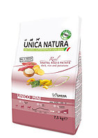 Сухой корм для собак Unica Natura Unico Mini (Утка, рис и картофель) 7.5 кг