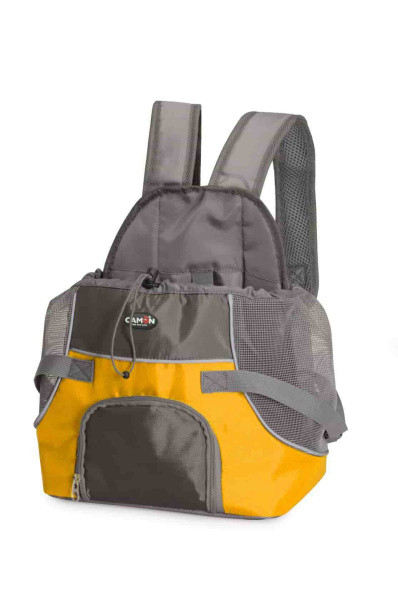 Рюкзак-переноска CAMON до 6 кг (желтый) - фото 1 - id-p219459803