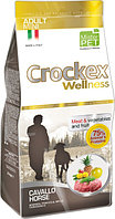Сухой корм для собак Crockex Wellness Adult Dog Medium/Maxi (конина и рис) 12 кг