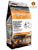 Сухой корм для собак ProBalance Dog Immuno Adult Small & Medium (курица) 15 кг
