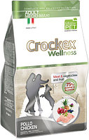 Сухой корм для собак Crockex Wellness Adult Dog Medium/Maxi (курица и рис) 12 кг