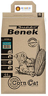 Кукурузный наполнитель Super Benek Corn Cat Ультра Морской бриз 7 л